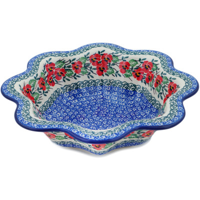 Scalloped Fluted Bowl 10"