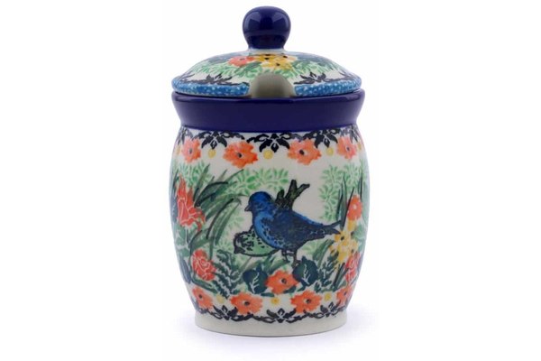 Jar with Lid with Opening 4"