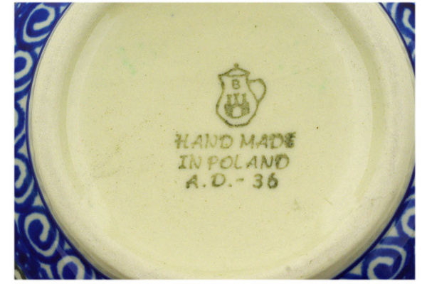 Bouillon Cup with Lid and Saucer 13 oz