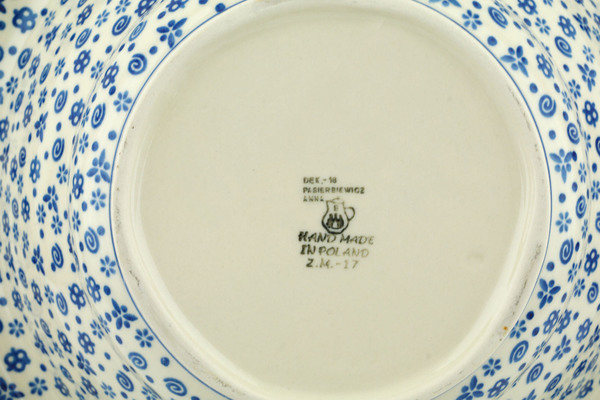 Bowl with Rolled Lip 12"