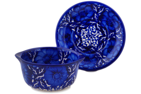 Bouillon cup with saucer