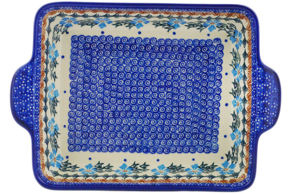 Rectangular Baker with Handles 11"