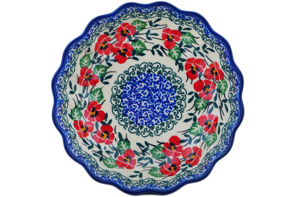 Scalloped Fluted Bowl 6"