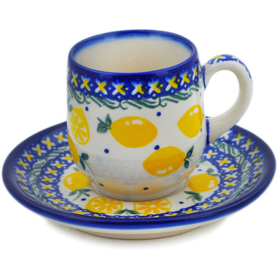 Espresso cup with saucer
