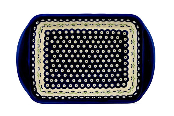 Rectangular Baker with Handles 14"