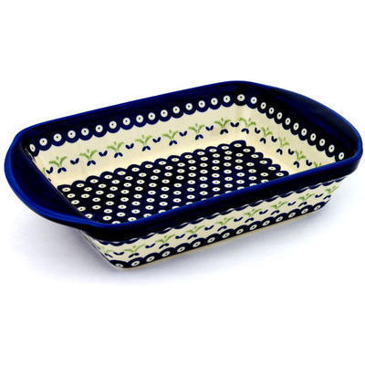 Rectangular Baker with Handles 14"