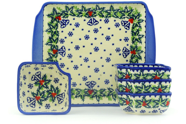 Relish Server Set with Tray 10"