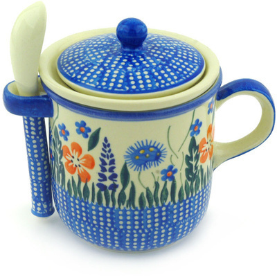 Brewing Mug with Spoon 10 oz