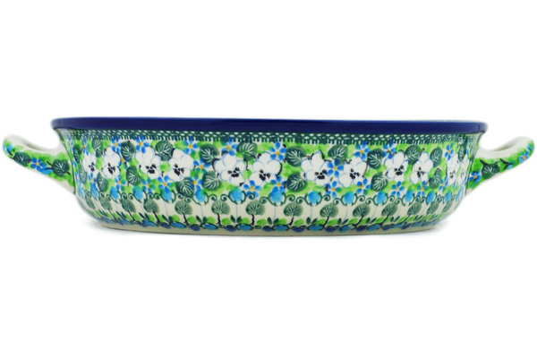 Round Baker with Handles 10-inch