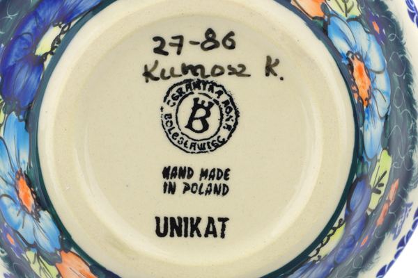 Scalloped Fluted Bowl 7"