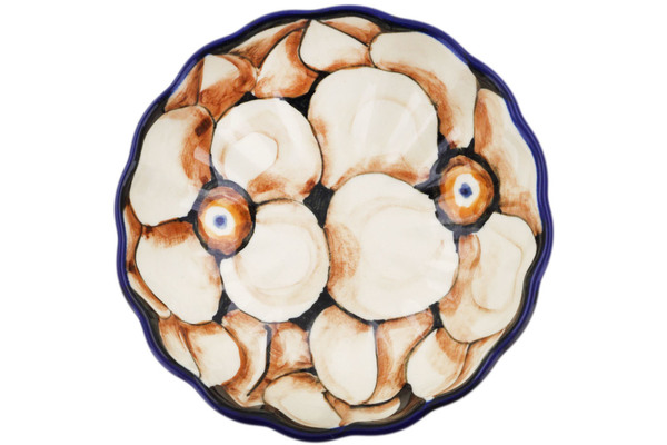 Scalloped Fluted Bowl 5"