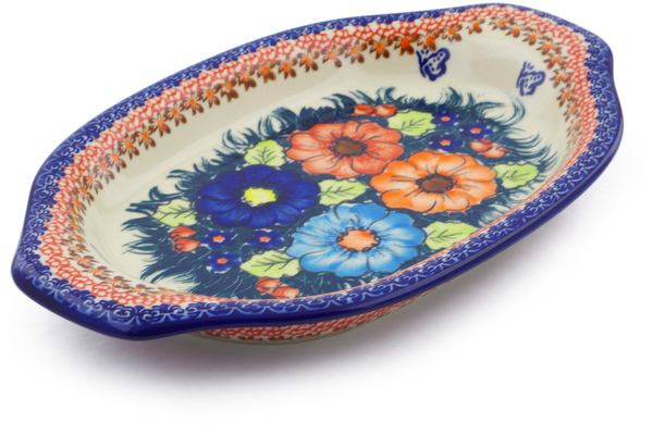 Platter with Handles 12"