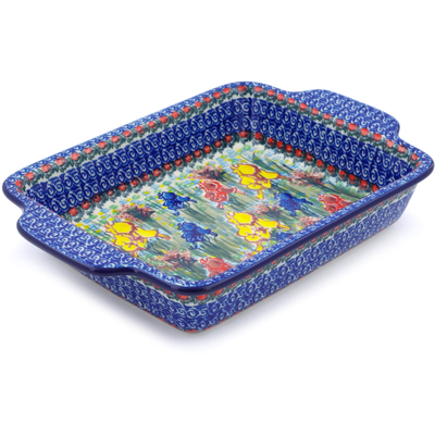 Rectangular Baker with Handles 11"