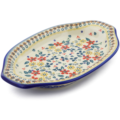 Platter with Handles 12"