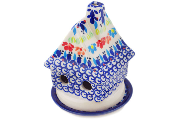 House Shaped Candle Holder 5"