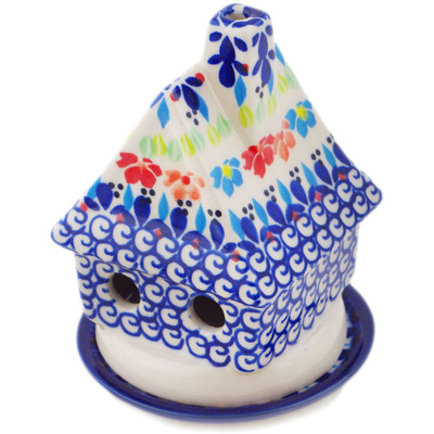 House Shaped Candle Holder 5"