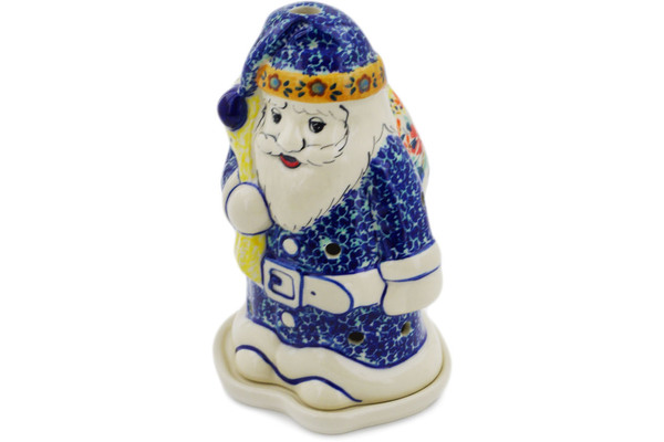 Santa Candle Holder 6"