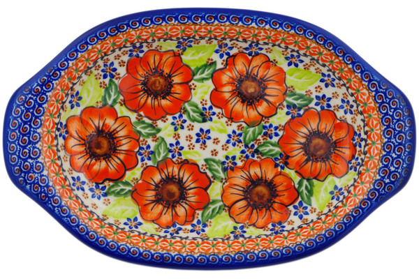 Platter with Handles 12"