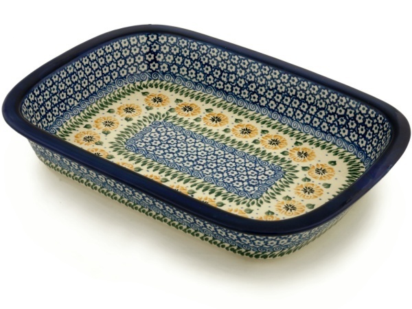 Rectangular Baker with Grip Lip