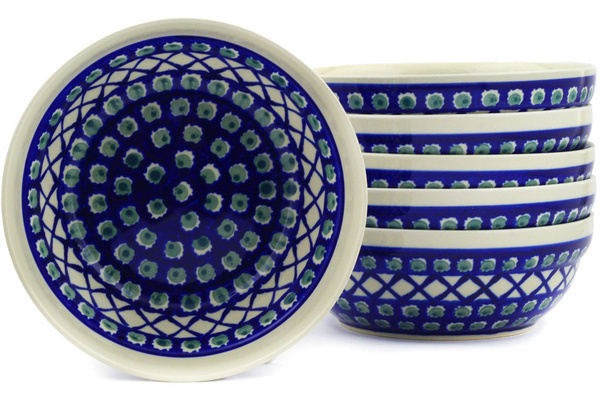 Set of 6 Bowls 7"