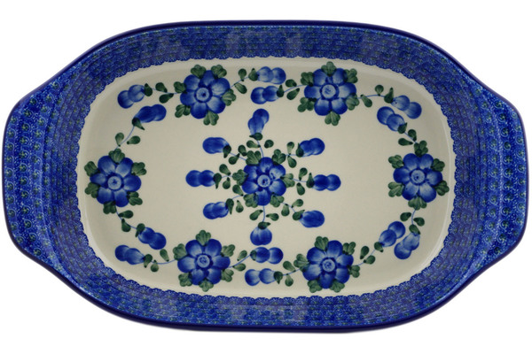 Rectangular Baker with Handles 14"