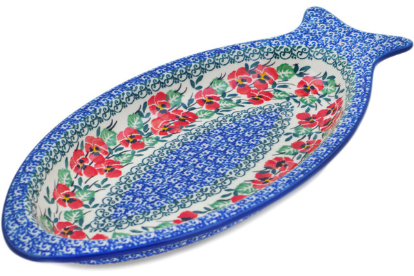 Fish Shaped Platter 12"