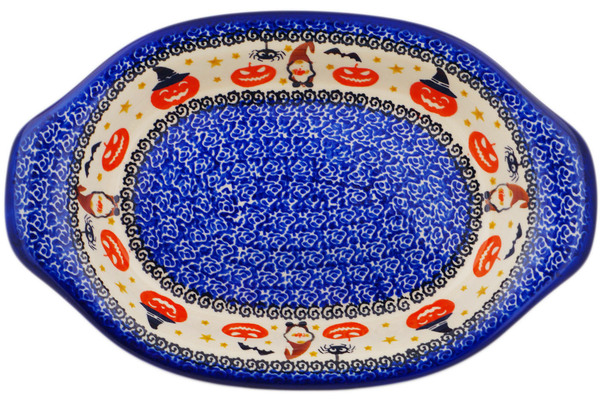 Platter with Handles 13"