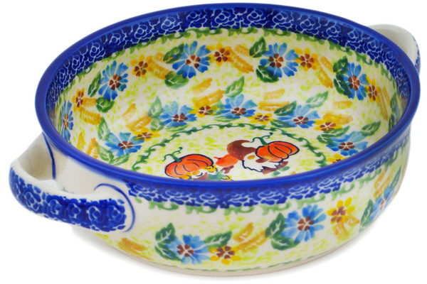 Round Baker with Handles 8"