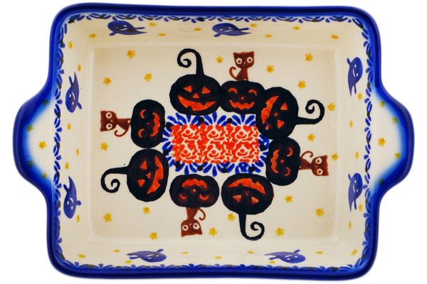 Rectangular Baker with Handles 9"