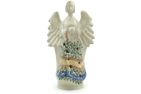 Angel Candle Holder 9"