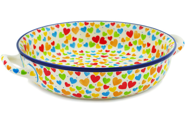 Round Baker with Handles 10-inch