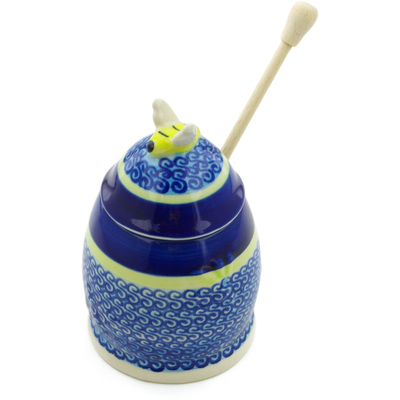 Honey Jar with Dipper 5"