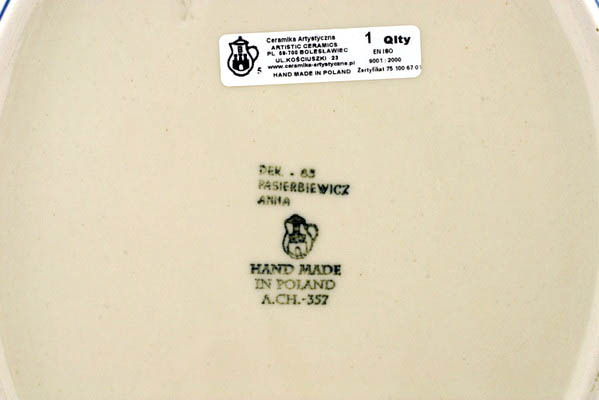 Baker with Cover 12"