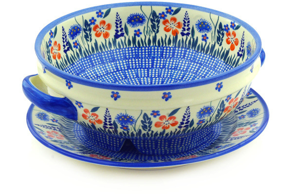 Colander with Plate 10"