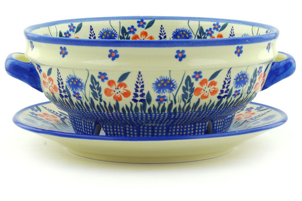 Colander with Plate 10"