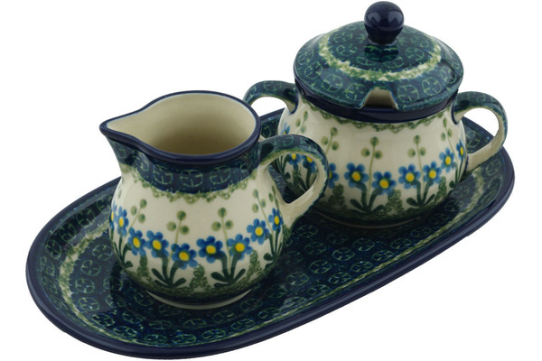Sugar and Creamer Set 10"