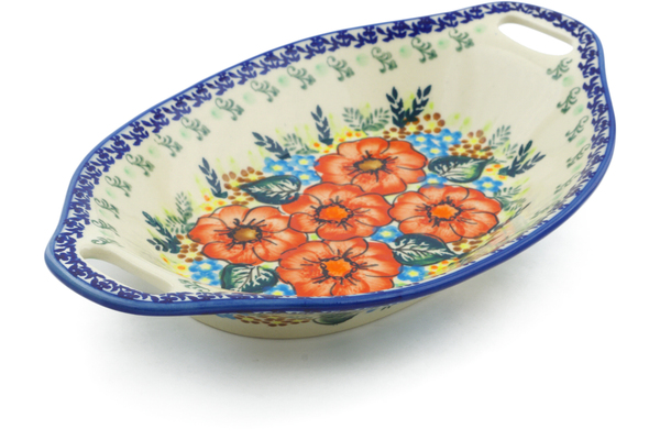 Bowl with Handles 13"