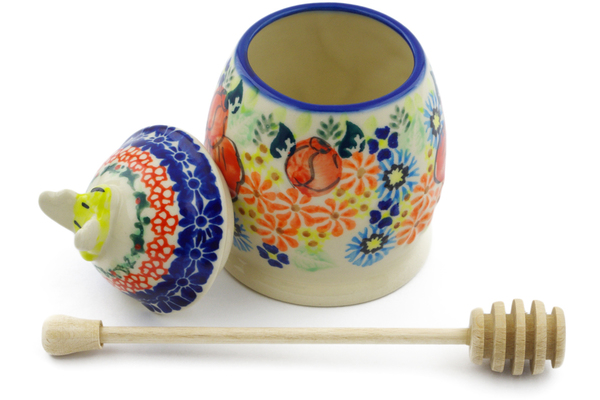 Honey Jar with Dipper 5"
