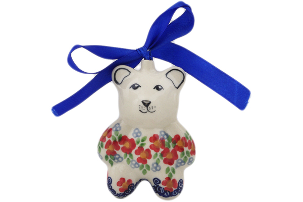 Teddy Bear Ornament 3"