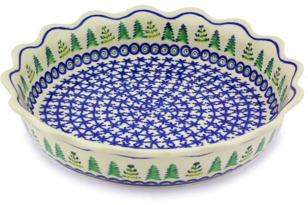Fluted Pie Dish 8"