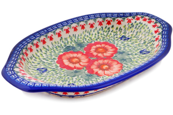 Platter with Handles 12"