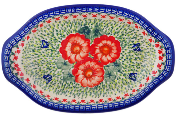 Platter with Handles 12"