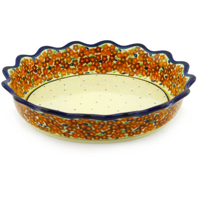 Fluted Pie Dish 8"