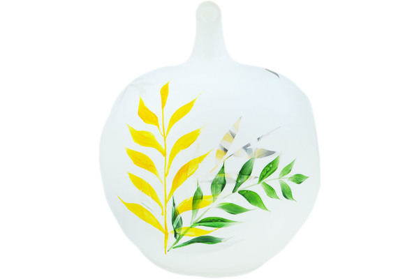 Glass Candle Holder 9"