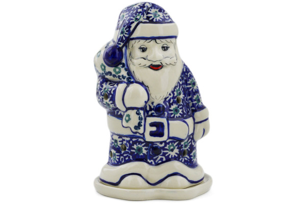 Santa Candle Holder 6"