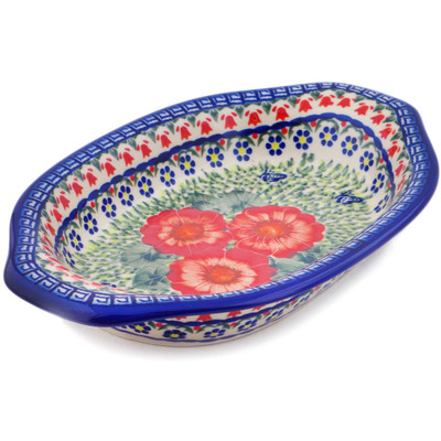 Platter with Handles 13"