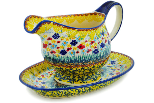 Gravy Boat with Saucer 19 oz