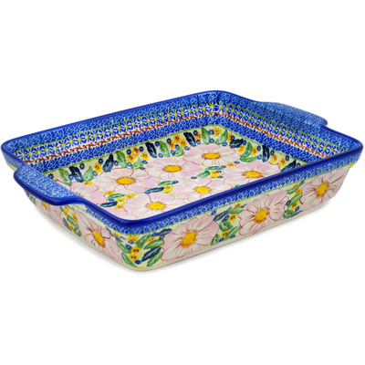 Rectangular Baker with Handles 15"