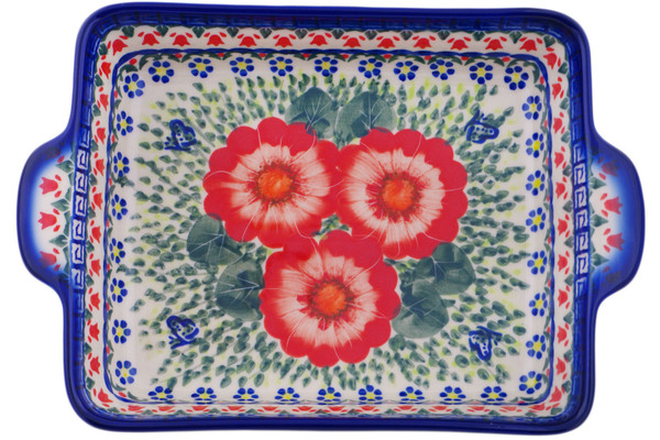 Rectangular Baker with Handles 11"