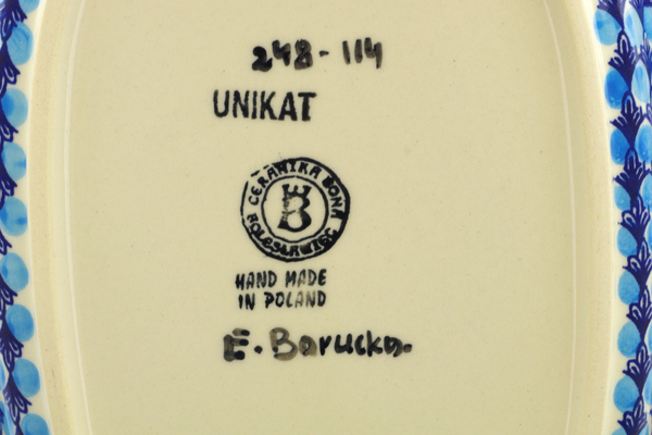 Platter with Handles 12"